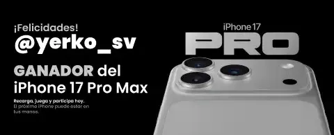 Sorteo Especial iPhone 17 Pro Max promotional banner